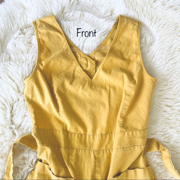 Yellow Romper w/open Back. - Picture 5 of 7